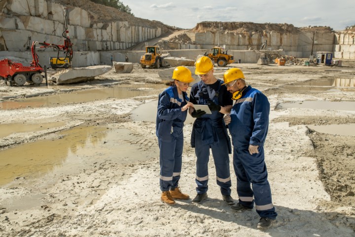 Dam Engineers on Site